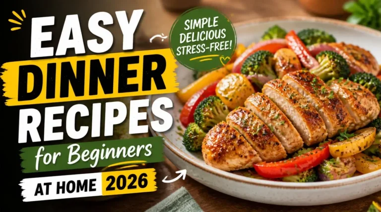 Easy Dinner Recipes for Beginners at Home 2026