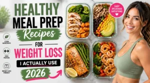 Healthy Meal Prep Recipes for Weight Loss I Actually Use 2026