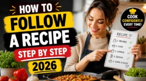 How to Follow a Recipe Step by Step 2026
